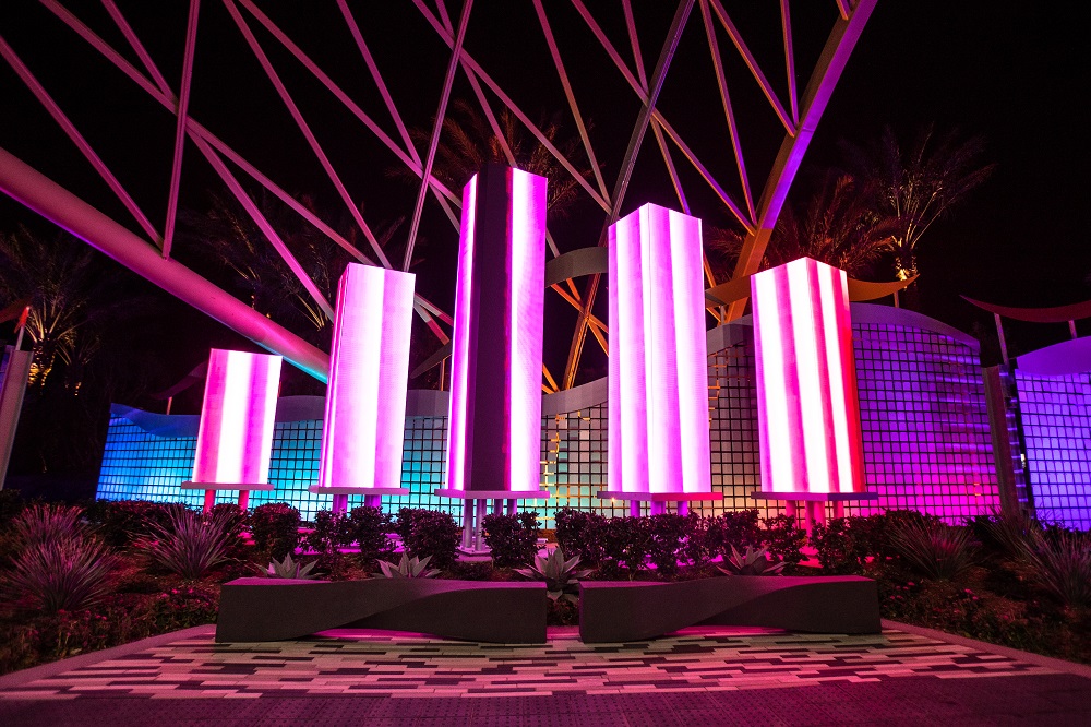 Planar LED Columns Create Stunning Visual Spectacle for Morongo Casino Resort & Spa, slide 1