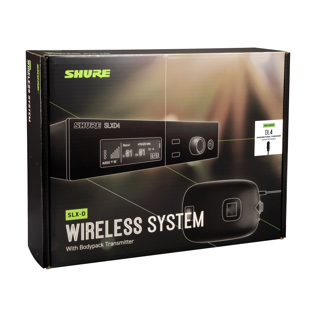 Shure's packaging box