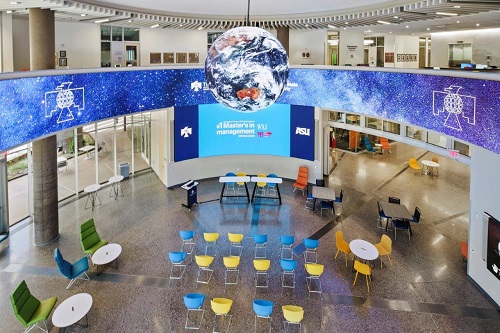 Planar Display Solutions Mesmerize Thunderbird School of Global Management, ASU, slide 3