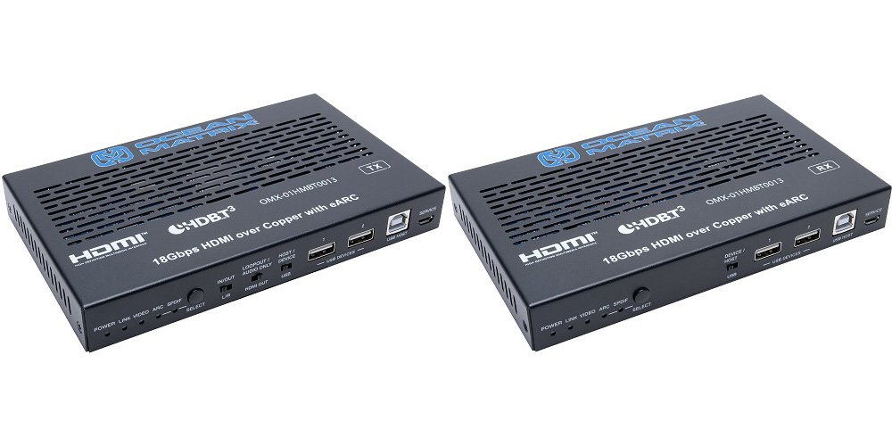 Ocean Matrix HDBaseT Extender set.