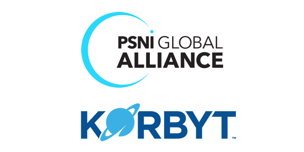 PSNI Global Alliance and Korbyt logo.