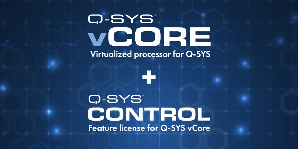 Q-SYS vCore poster