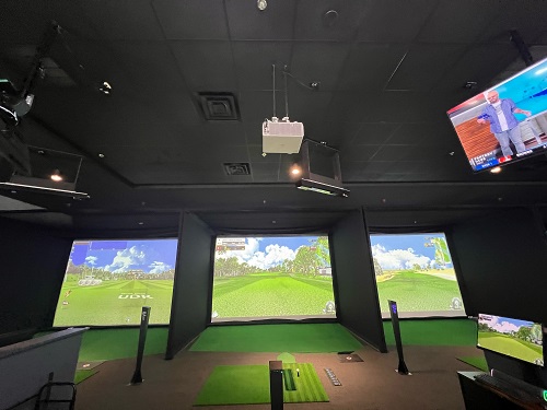 WJ Golf Custom Simulators Deliver Life-Like Experience with LG Projectors, slide 2