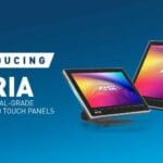 Promotional poster of the Varia touchpanels.