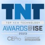 Title slide: Top New Technology (TNT) Awards at ISE 2023