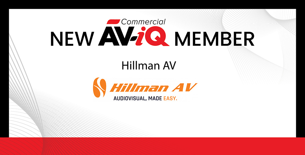Hillman AV is the latest AV-iQ member, and now has an AV-iQ-powered catalogue.