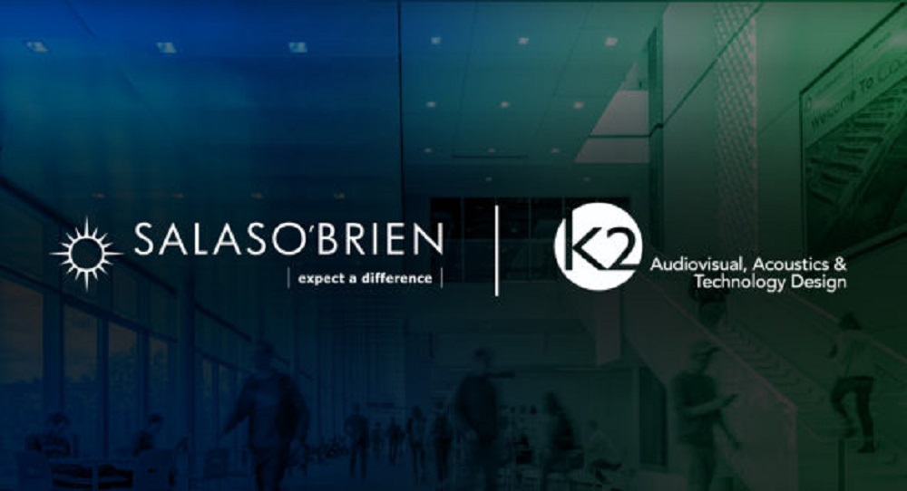 Salas O’Brien and K2 logos.