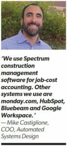 Mike Castiglione, COO, Automated Systems Design