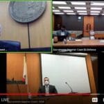 Ventura country virtual legal proceeding via Zoom