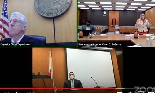 Ventura country virtual legal proceeding via Zoom
