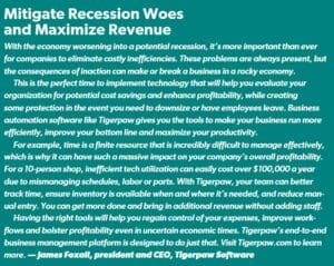 TigerPaw Software on mitigating recession woes and maximizing revenue