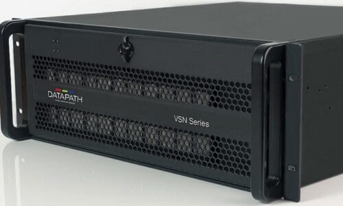 Closeup of Datapath's VSN Controllers.