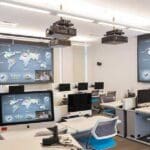 large conference room with Extron MediaPort 300