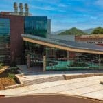Exterior of WCU campus in broad daylight.