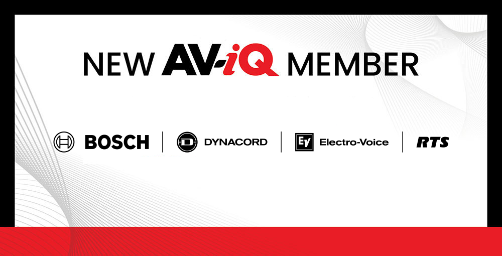 The Bosch family of products has joined the AV-iQ online database.