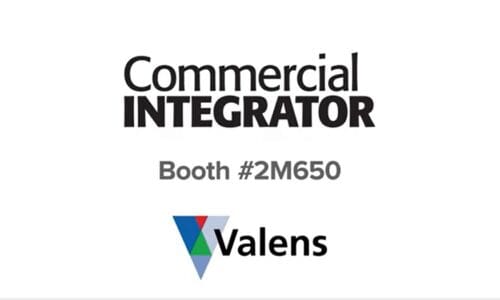 Title Slide: Valens ISE 2023 Booth #2M650