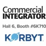 Commercial Integrator and Korbyt poster.