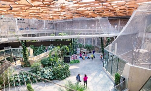 Ashly Audio speakers outfitted inside the Łódź zoo.