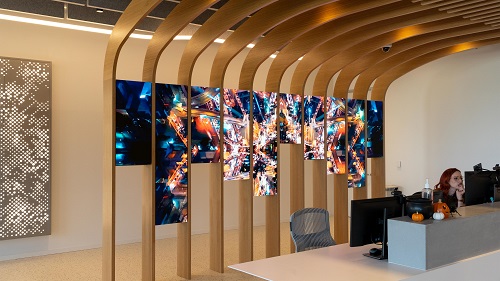CoStar Group Upgrades Irvine Office with Ultra-Fine-Pitch LED Displays, slide 2