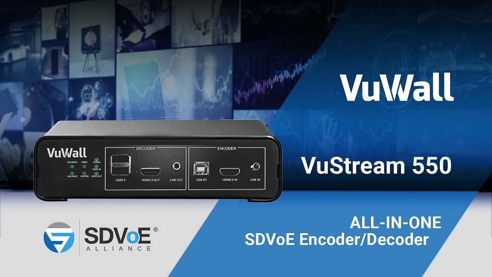 VuWall Vustream 550 edit.