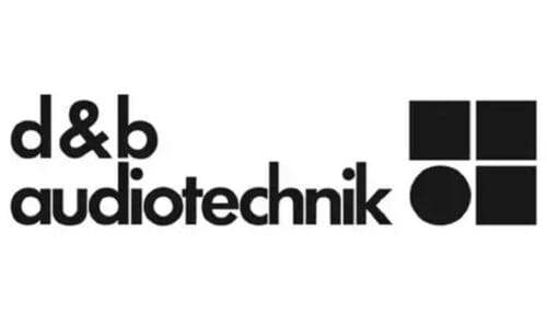 d&b audiotechnik logo.