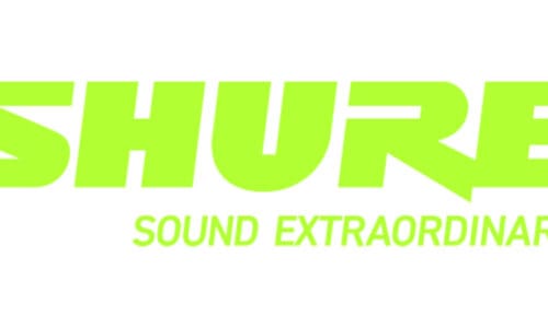 Shure logo updated.