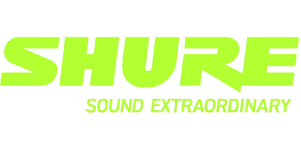 Shure logo updated.