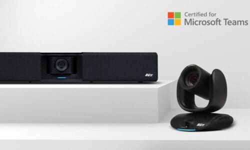 AVer CAM550 and VB342 Pro Certified for Microsoft Teams