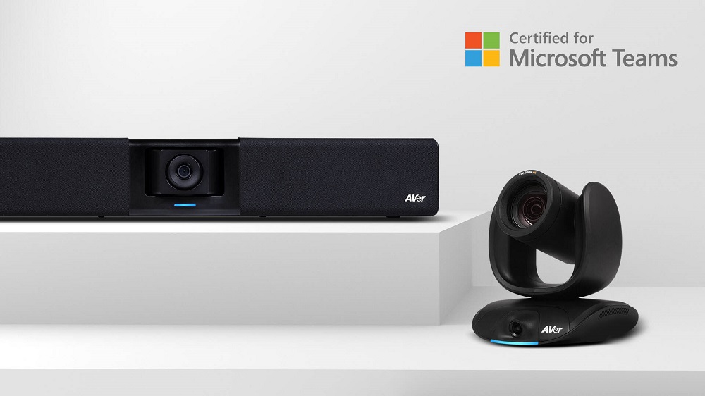 AVer CAM550 and VB342 Pro Certified for Microsoft Teams