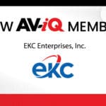 AV-iQ has welcomed another new member: EKC Enterprises.
