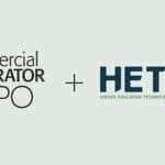 Commercial Integrator expo HETMA logos.