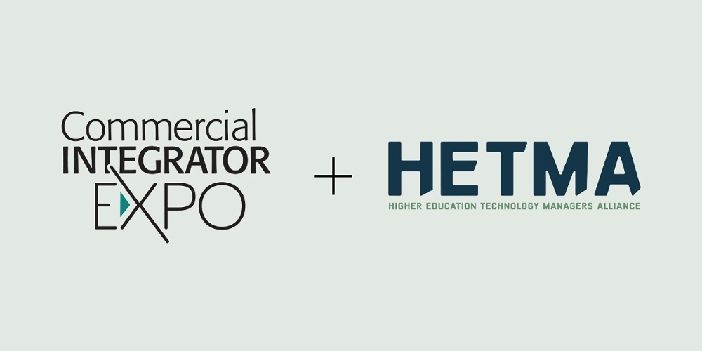 Commercial Integrator expo HETMA logos.