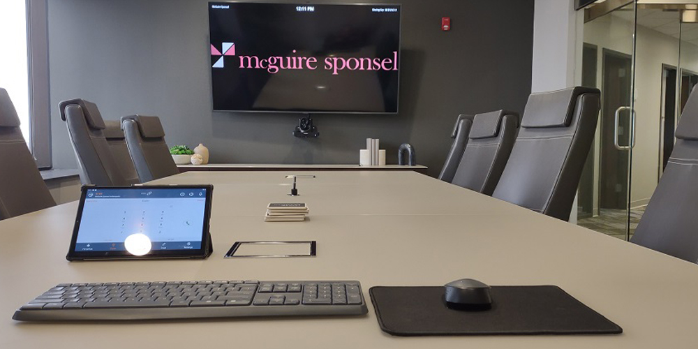 ClearOne Conferencing Solutions Improve Meeting Experience at McGuire Sponsel, slide 0