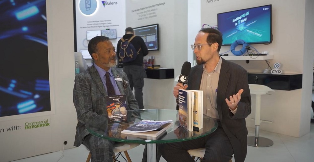 Mike Blackman and Dan Ferrisi at ISE 2023