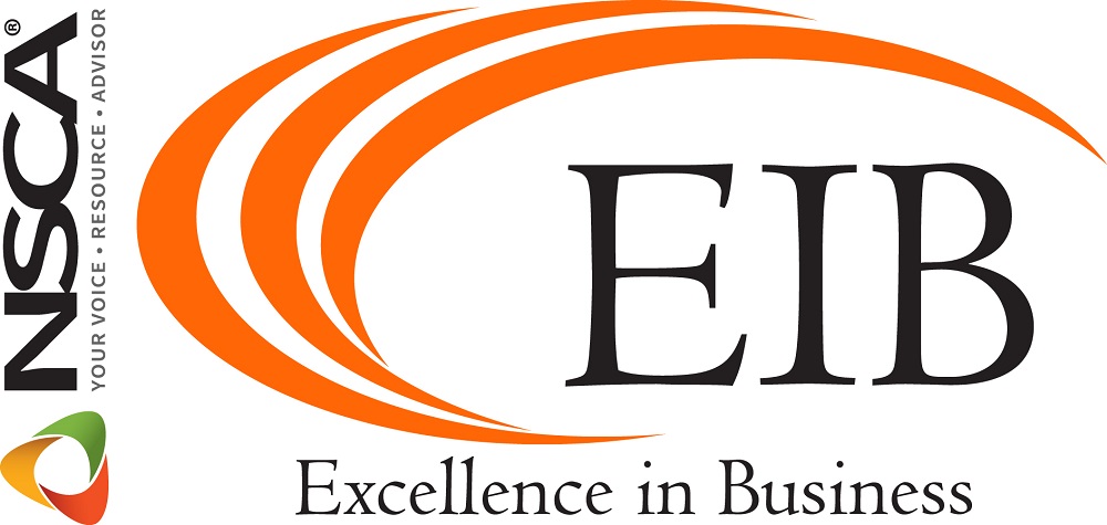 NSCA Excellence in Business Awards logo.