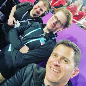 Shure's team at Super Bowl LVII