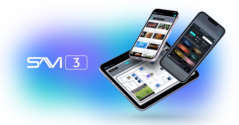 SAVI Controls' SAVI 3.3 update on tablets and phones.