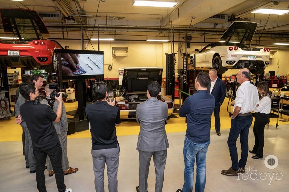 K-Array Pinnacle-KR202 Sound System Delivers Rich Sound at Ferrari Classiche Workshop, slide 1