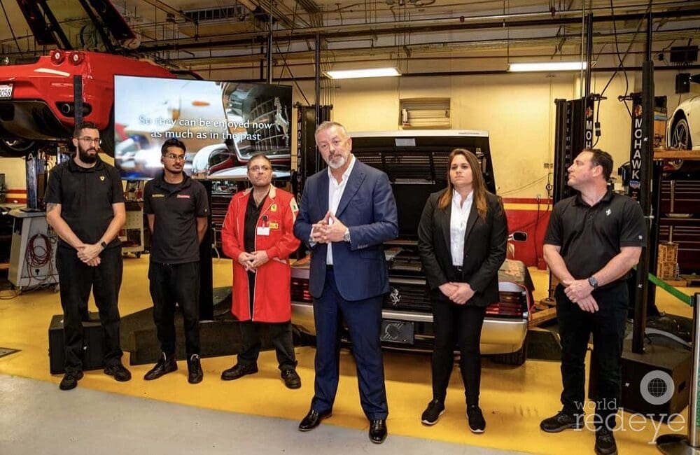 K-Array Pinnacle-KR202 Sound System Delivers Rich Sound at Ferrari Classiche Workshop