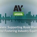 title slide: AV Gives Supporting Rosie Riveters and Fostering Industry Equity