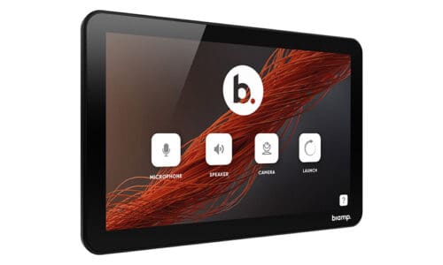 Biamp Apprimo Touch 8i panel.