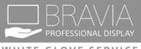 BRAVIA professional white glove service