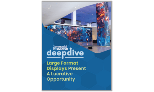 Commercial Integrator Large-format display deep dive report 2023