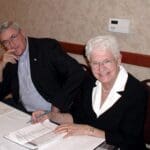 Don and Carolyn Davis at book signing