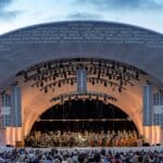 Performance shell created by L-Acoustics and Soundforms.