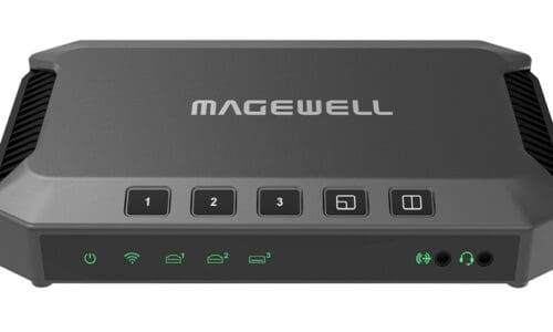 Magewell USB Fusion device that will be on display at 2023 NAB show.