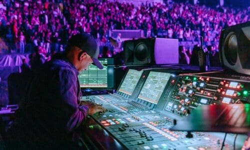 front of house engineer for Marc Anthony Tour, performance audio