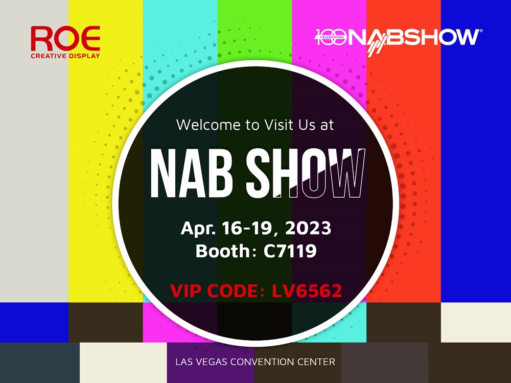 ROE Visual NAB Invitation 2023