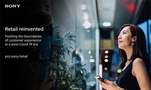 Sony retail display solutions brochure cover