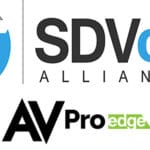 AVPro Edge and SDVoE Alliance logos.